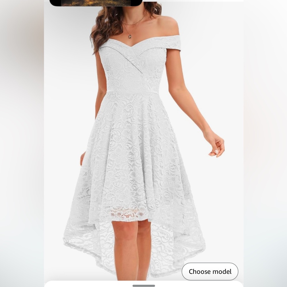 H.R Homrain Ivory Dress